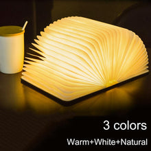 Load image into Gallery viewer, 3 Colors LED Book Lamp
