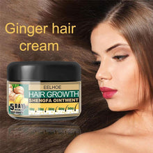 Load image into Gallery viewer, Ginger oil vitamin E oil Hair Growth Cream Moisturizing Care Essence Hair Scalp Loss Massage Treatment Hair Conditioner H8O6
