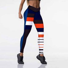 Load image into Gallery viewer, Qickitout 12%spandex Sexy High Waist Elasticity Women Digital Printed Leggings Push Up Strength Pants
