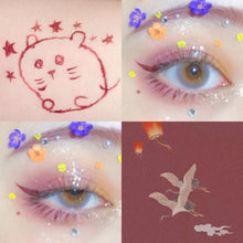 Load image into Gallery viewer, 1PC Cute Matte Silver Liquid Eyeliner Long-lasting Non-smudge Waterproof Makeup White Blue Eyeliner Pen Eyes
