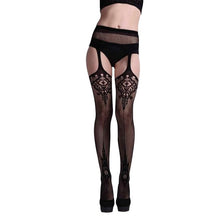 Load image into Gallery viewer, Summer Lady Fashion Sexy Women Stylist Fashion Lace Top Tights Thigh High Stockings Fishnet Nightclubs Pantyhose Over Knee Socks
